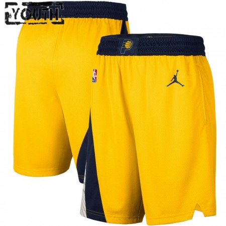 Barn Indiana Pacers Shorts Jordan 2022-23 Statement Edition Swingman Barn Indiana Pacers Shorts Jordan 2022-23 Statement Edition Swingman